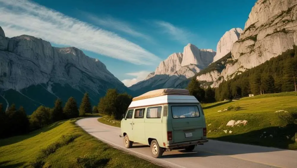 Campervan rental. albania