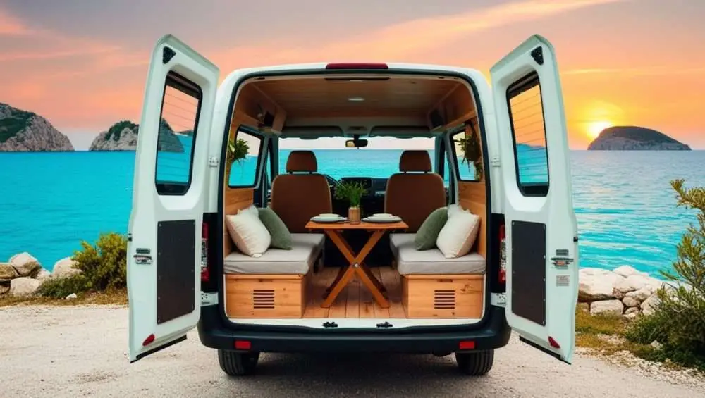 Visit Saranda with a Camper Van