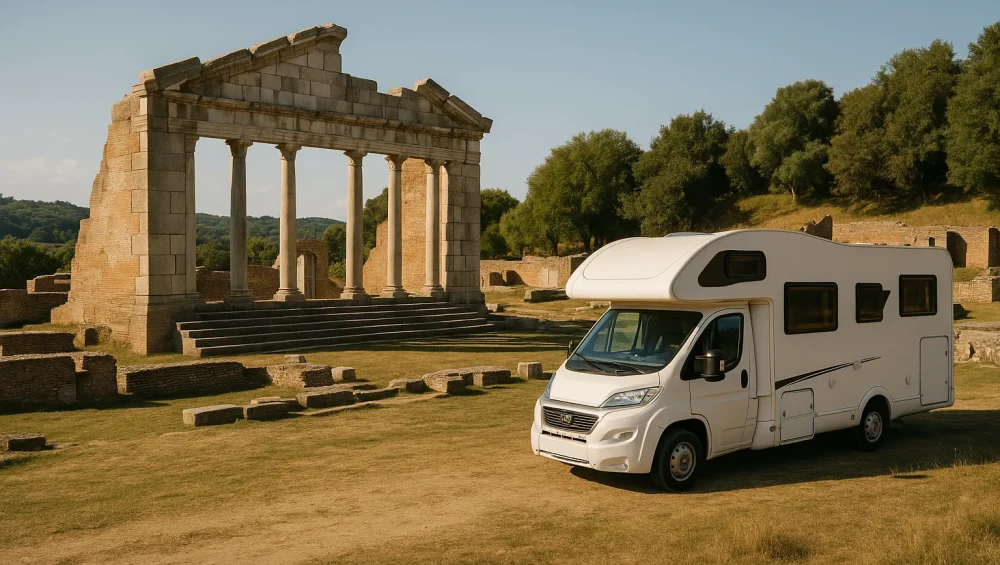 Visit Apollonia with Camper Van