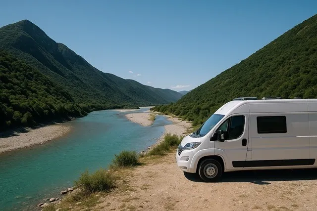 Visit Vjosa with Campervan