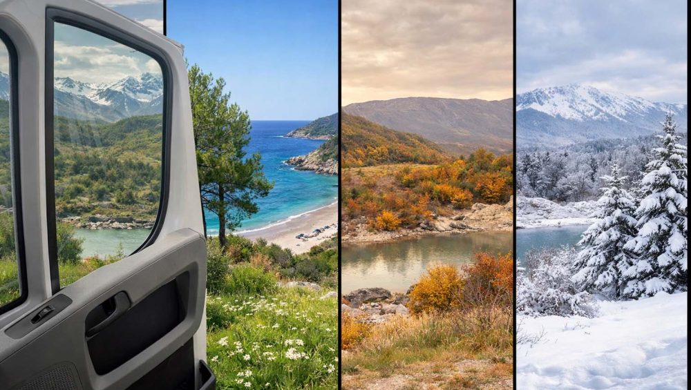 Albania camper van rental all year