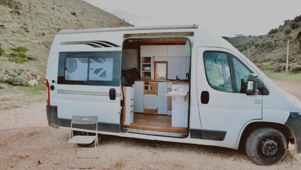 camper van road trip Albania rental
