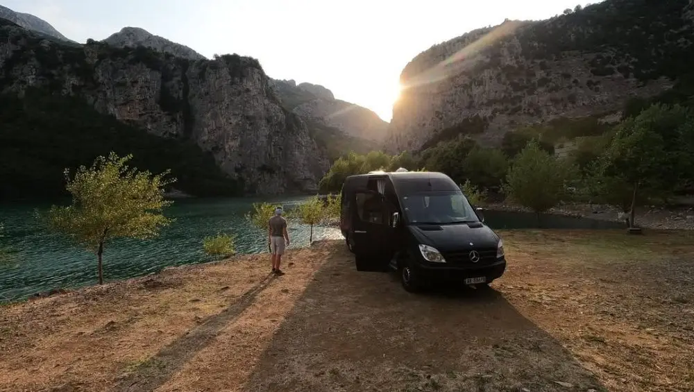 plan a camper van road trip in Albania