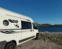 camper van trip in Albania