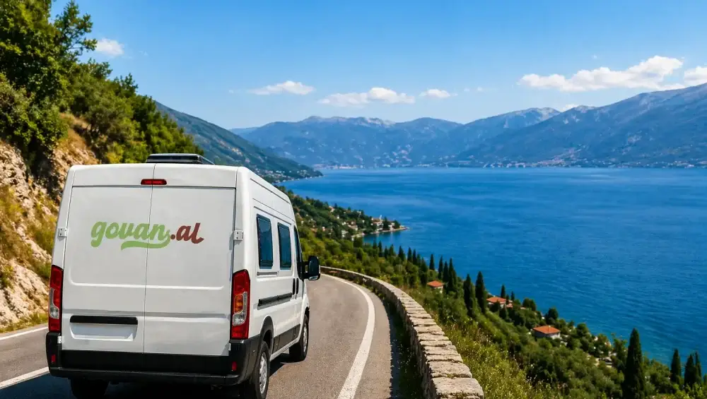 Tirana to Macedonia with camper van