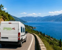 Tirana to Macedonia with camper van