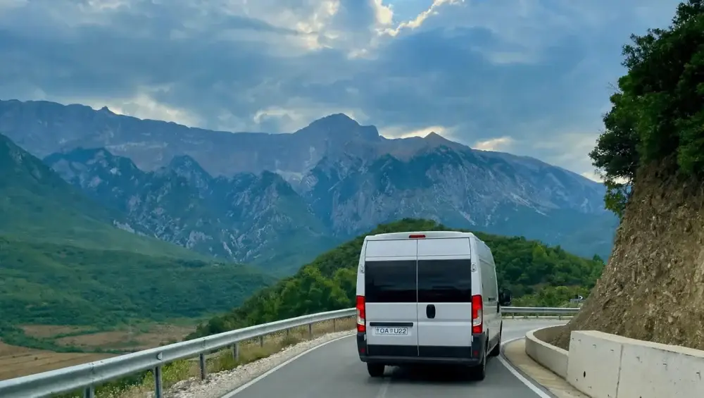 Albania to Kosovo with Camper Van