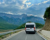 Albania to Kosovo with Camper Van