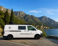 albania to montenegro with campervan